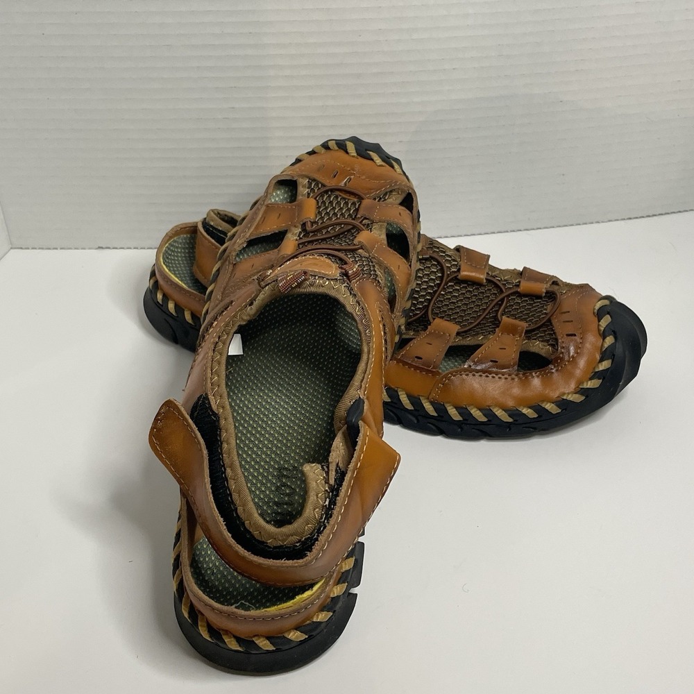 Summer Men Sandals Hollow Breathable Flats Outdoor Beach Casual Shoes Footwear